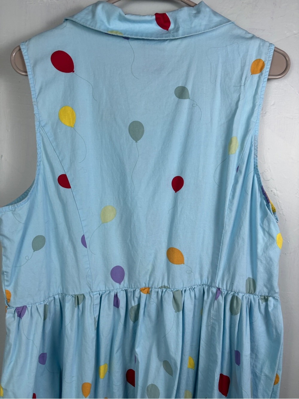 Her Universe Disney Pixar UP Light Blue Balloon-Print Midi Dress - Picture 4 of 8